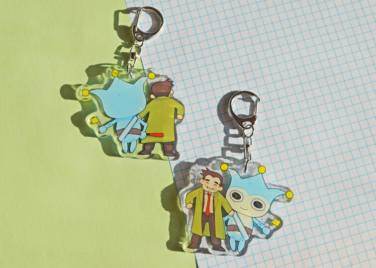 gumshoe and blue badger gumshoe and blue badger
