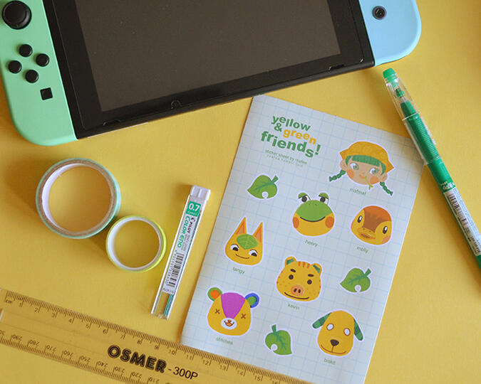 yellow and green friends yellow and green friends
